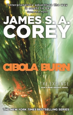 The cover of Cibola Burn by James S. A. Corey