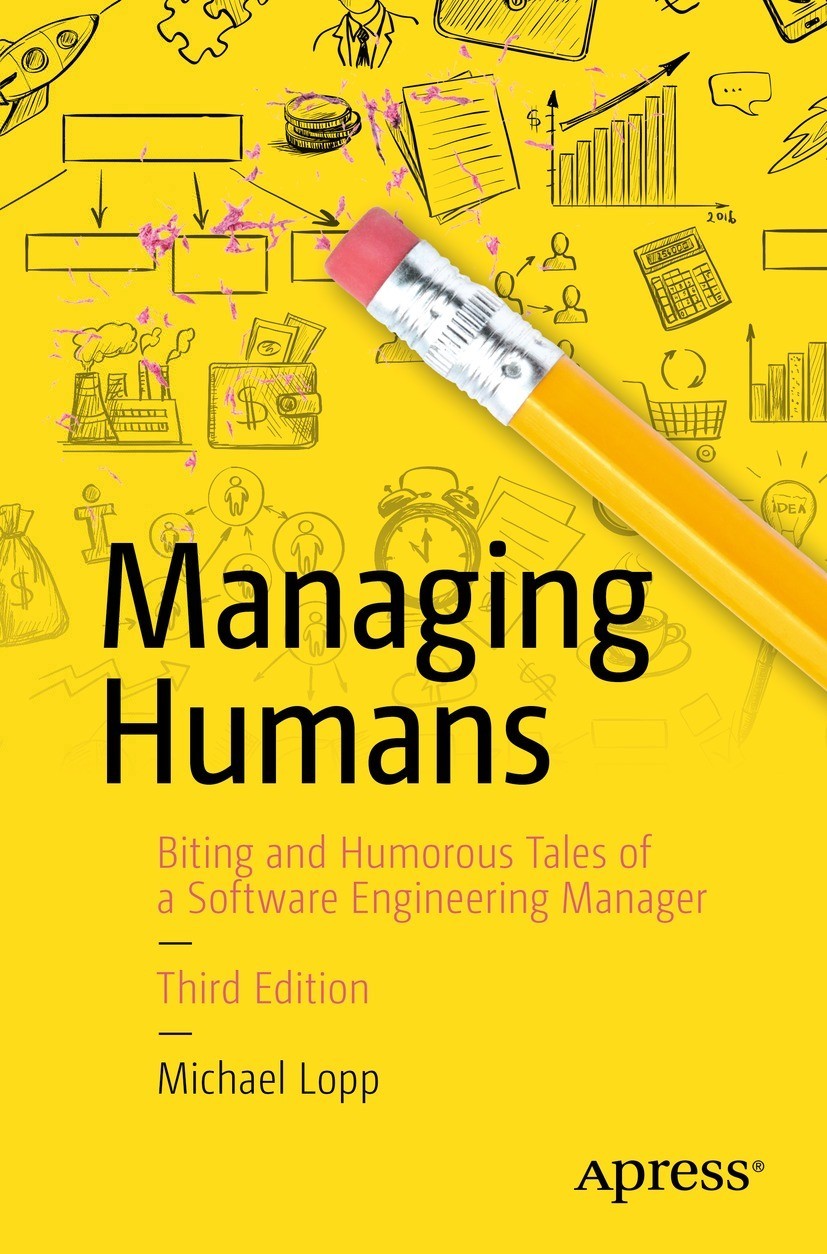 The cover of Managing Humans by Michael Lopp